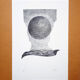 "Sunset" encre de chine