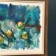 Original Swedish Oil on Canvas – "Abstract Composition" by Bergengren – Signed – Dated 1970 – Framed – 69 × 54 cm (27.2" × 21.3")
