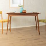 Elegant mid-century dining table with extension function, 1960s