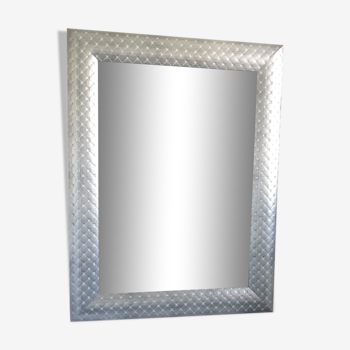 Silver mirror with beveled mirror