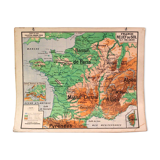 Ancient geography school Vidal Lablache map