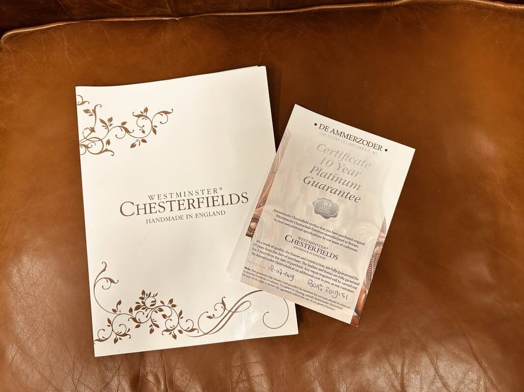 Westminser Chesterfield 3-seater Sofa