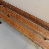 Banc d'école vintage