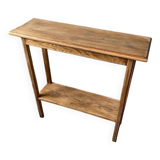 Console en chêne ciré