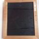 Cadre tableau lithographie botannique plante rosier eveque rouge vintage 37 30