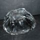 Daum crystal ashtray signed design modernist 1950-1960