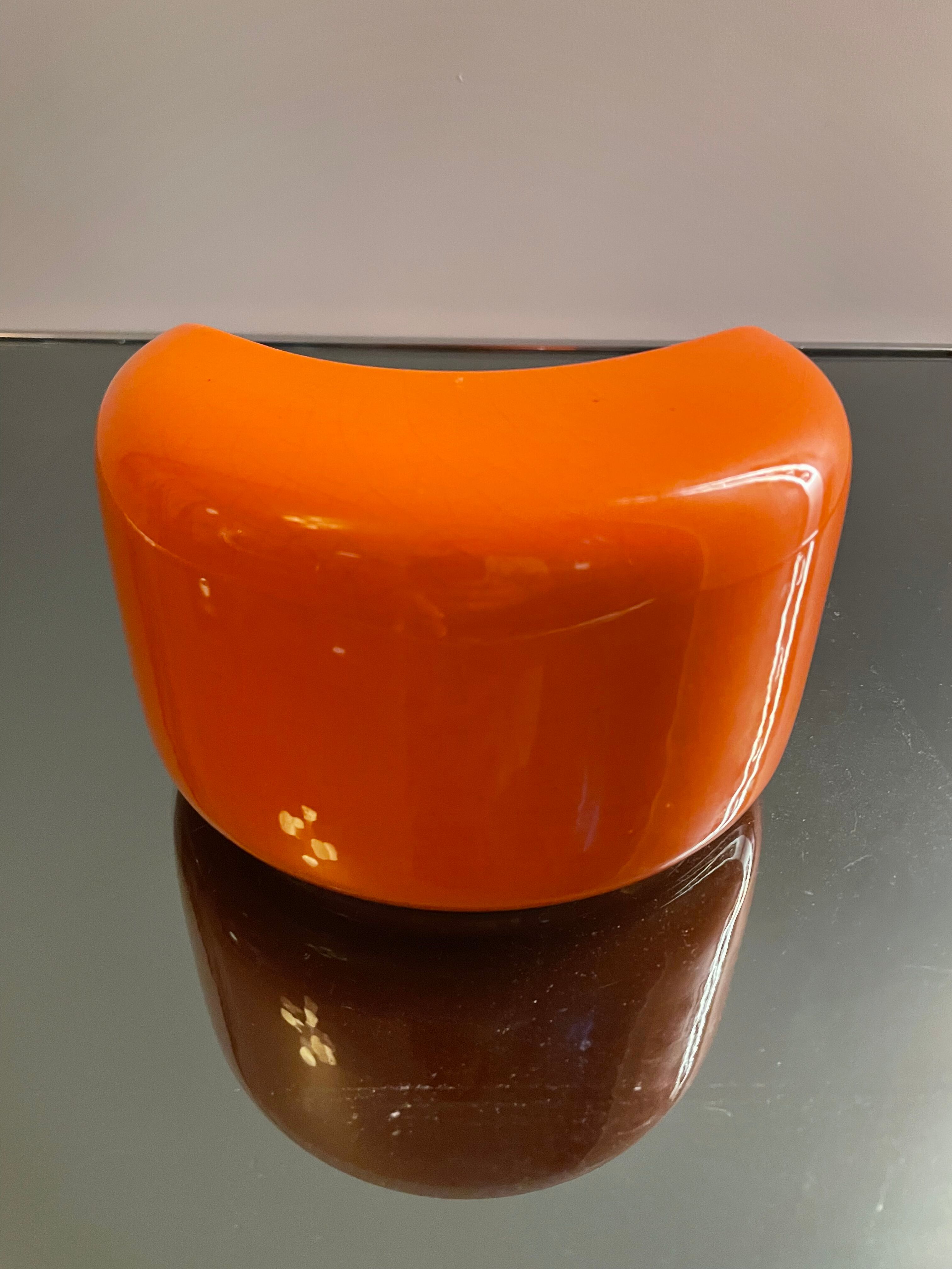 Ceramic ashtray Pino Spagnolo for Sicart, 1970s