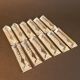 Set of 12 Art Deco Frosted Glass Knife Rests