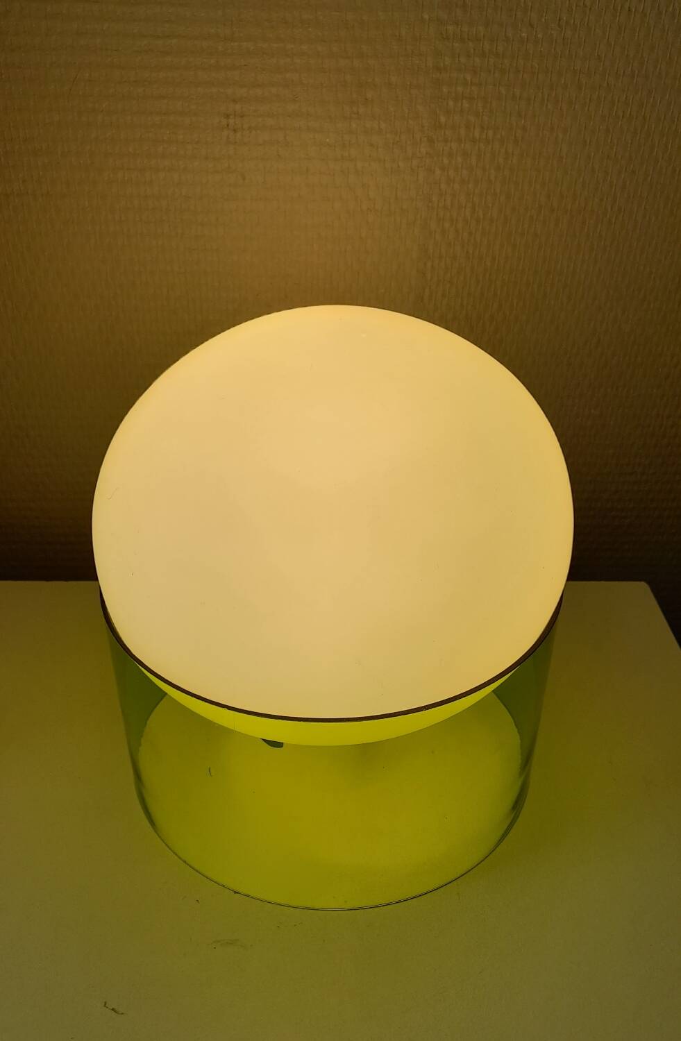 Lampe globe space age Ikea vintage 90'