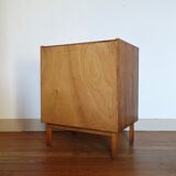 The 1950s oak chest of drawers