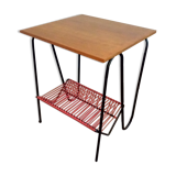 Vintage platinum side table