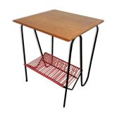 Vintage platinum side table