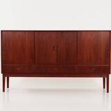 Teak highboard, Danish design, 1970s, production: Denmark