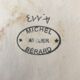 Watercolour on paper signed by Michel BÉRARD (1933-2020) Abstraction, c 1965