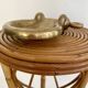 Rattan side table, 1960s