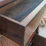 Empire walnut burl secretary