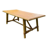 Vintage rattan coffee table