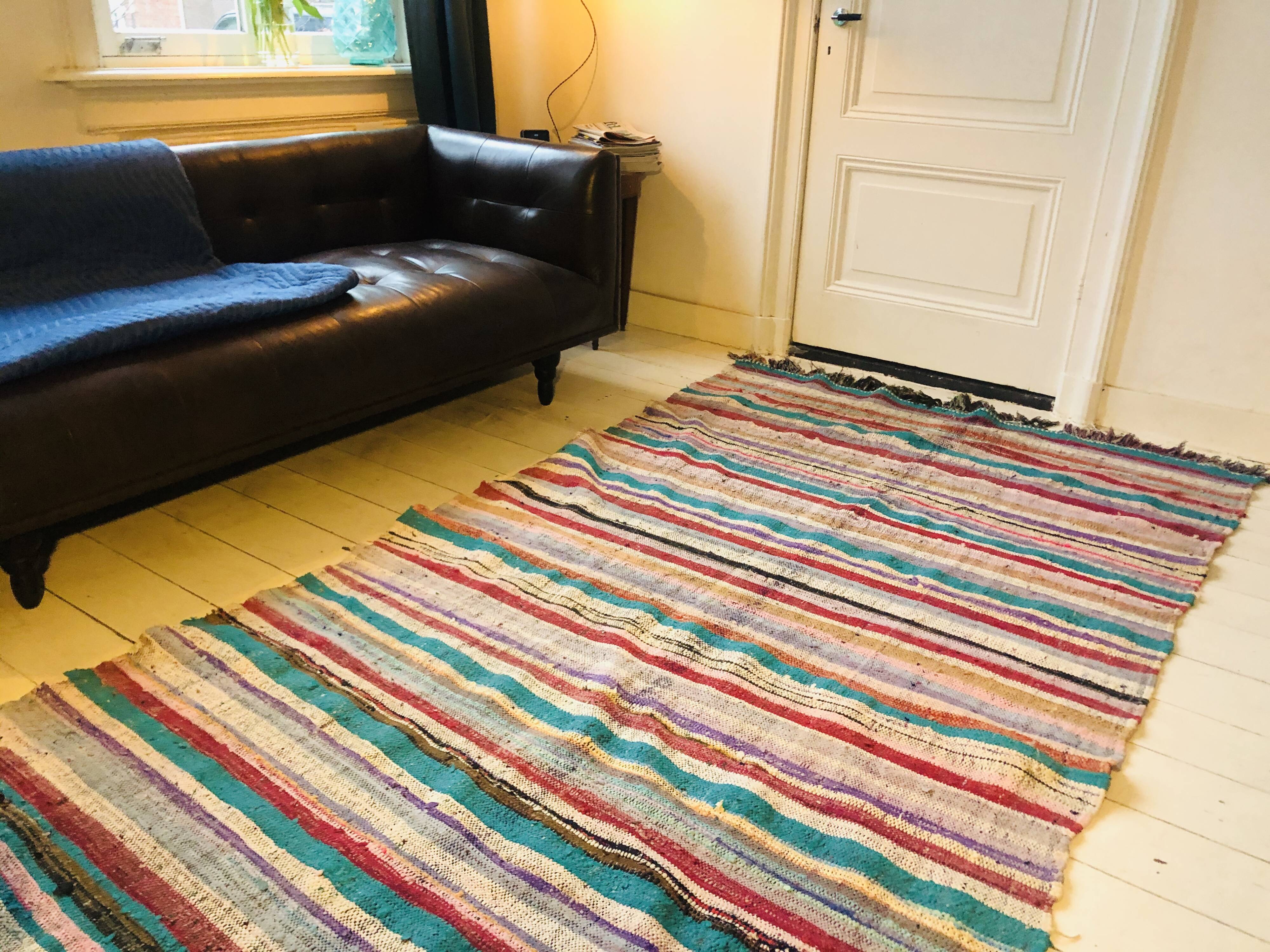 Vintage bohemian carpet 260x157cm