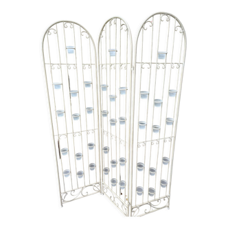 Wrought iron screen