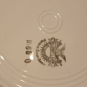 6 small Villeroy & Boch art-deco plates