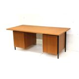 Large vintage teak wood desk/executive desk from the 1960s