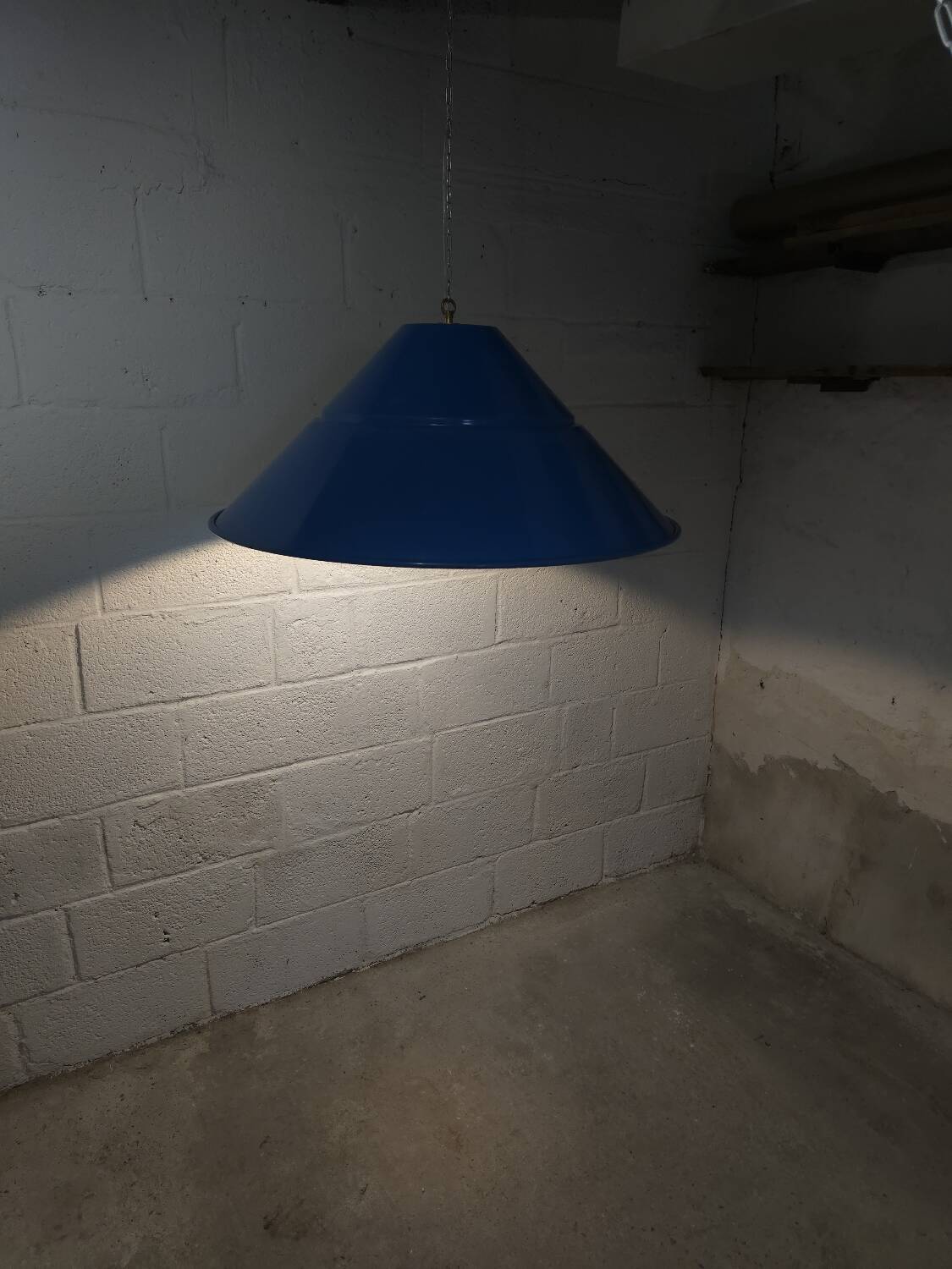 Industrial pendant light, 1950, Bekaert, Germany