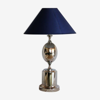 Lampe en chrome des années 70