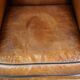 Vintage sheep leather armchair/design armchair with a beautiful look