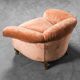 Sofa set two armchairs in velvet 40s vintage