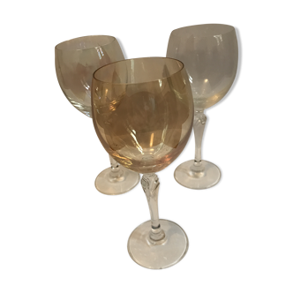 3 the 1930s Crystal glasses