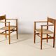 2x Hans J. Wegner CH37 in oiled oak, 1970s Denmark