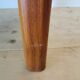 Pair of Dyrlund leather footrest 60s leather