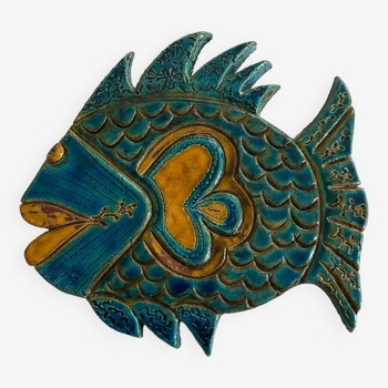 Fish ceramic by M.Perret 1986