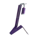 Agemob purple desk lamp in vintage Memphis style from the 80s and 90s.
