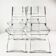 Set of designer folding chairs, Maison & Jardin Paris, 1970s