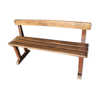 Ancien banc d'écolier ou d'église