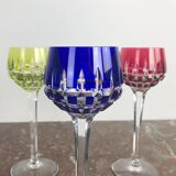 Set of 6 Saint Louis wine glasses