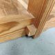 Pine staircase shelf design bauhaus circa 80
