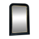 Antique Louis-Philippe black mirror, 75.5cm/48.5cm, trumeau style