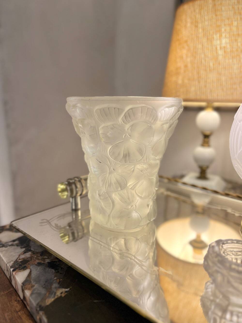 Art Deco “Thoughts” Vase, Josef Inwald