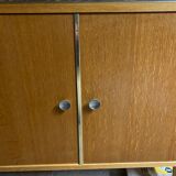 Light wood library compass feet