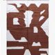 Tapis fait main marron 250cmx150cmn
