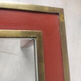 Table basse laiton verre