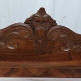 Solid wood carved pediment