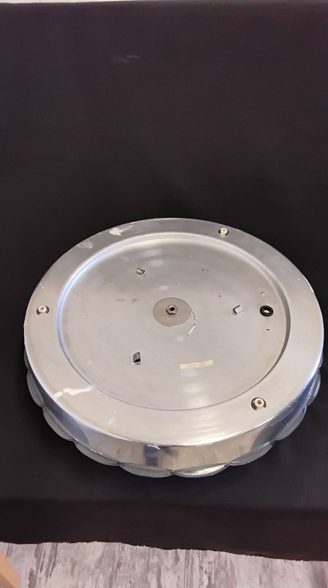Glass ceiling light Peill & Putzler 1970s