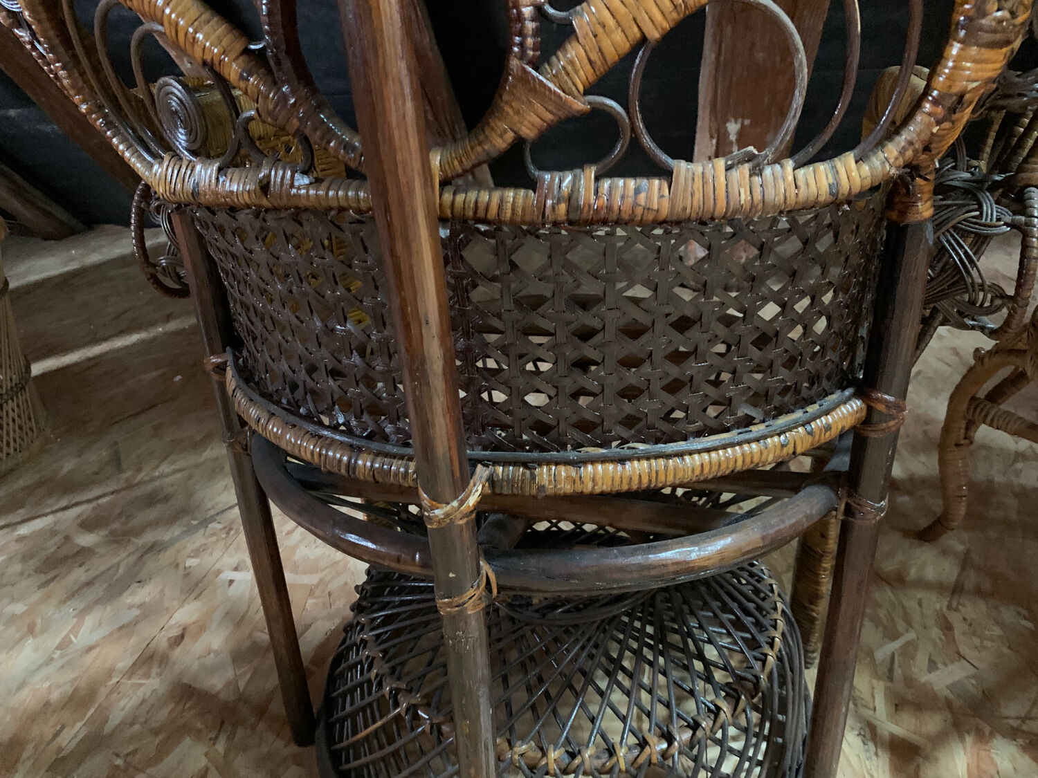 Fauteuil Emmanuelle Peacock