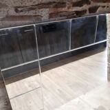 Large beveled mirror