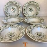 Six Royal Doulton Provençal soup plates