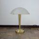 Modern table lamp – 2000s, gold base, glass, E14