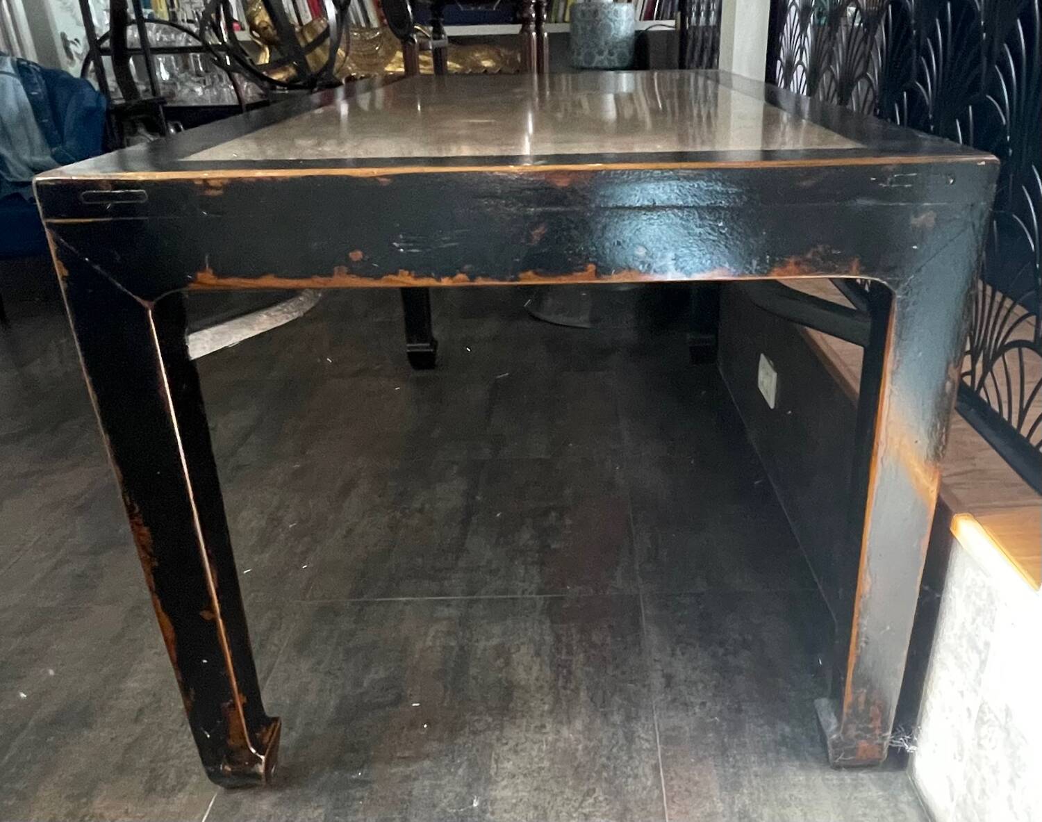 Industrial Chinese style dining table